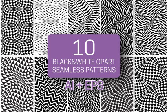 Black White Opart Patterns: Creating Trippy Designs Without the Common Pitfalls