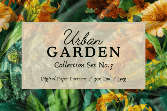 Bringing the Wild to Your Workspace: The Urban Garden Botanical Patterns 3 Collection