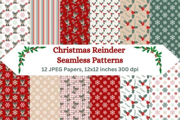 Christmas Reindeer Seamless Patterns: A Comprehensive Evaluation