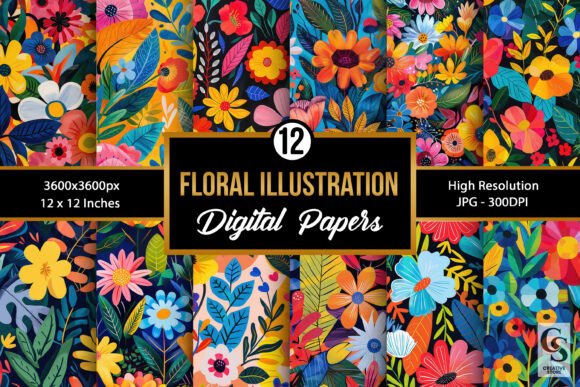 Elevating the Visual Narrative: The Strategic Impact of Bright 3D Floral Illustration Patterns on Modern Creative Workflows
