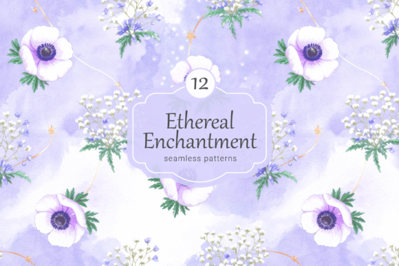 Ethereal Enchantment Seamless Patterns: Elevating Visual Storytelling in the Modern Digital Age