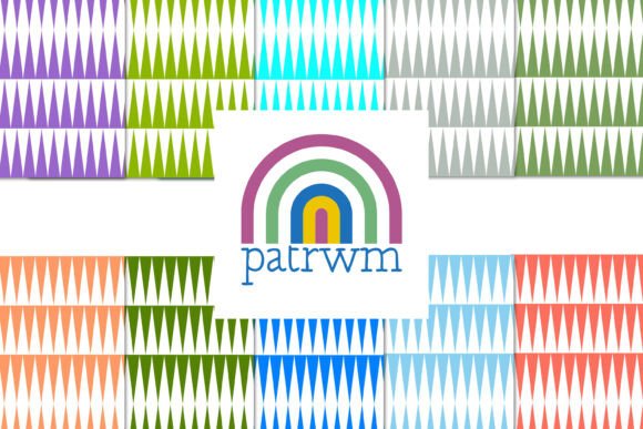 Seamless Geo Triangles Design Patterns