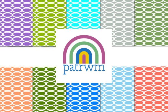 Seamless Modern Geometric Patterns