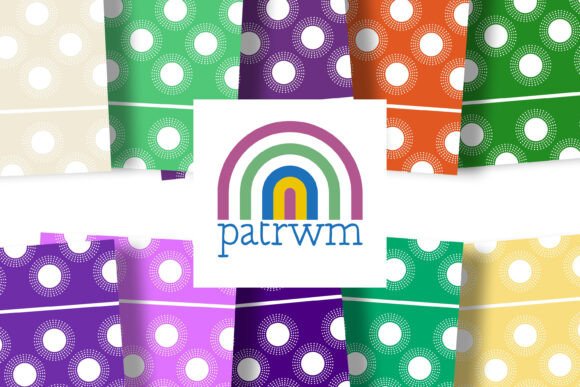 Seamless Sunshine Stripes Patterns for Creative Projects