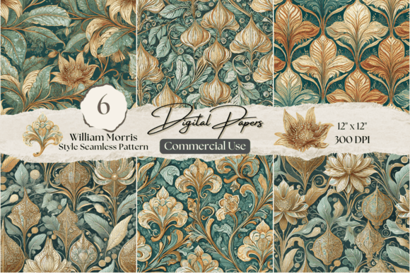 William Morris Vintage Patterns