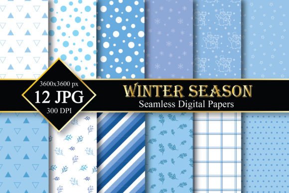 Winter Season Patterns Set: A Professional Review of Digital Assets for Creative Work